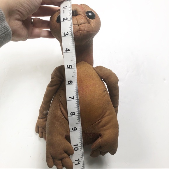 Vintage 80s E.T Plush Doll Universal Taiwan - Picture 5 of 13